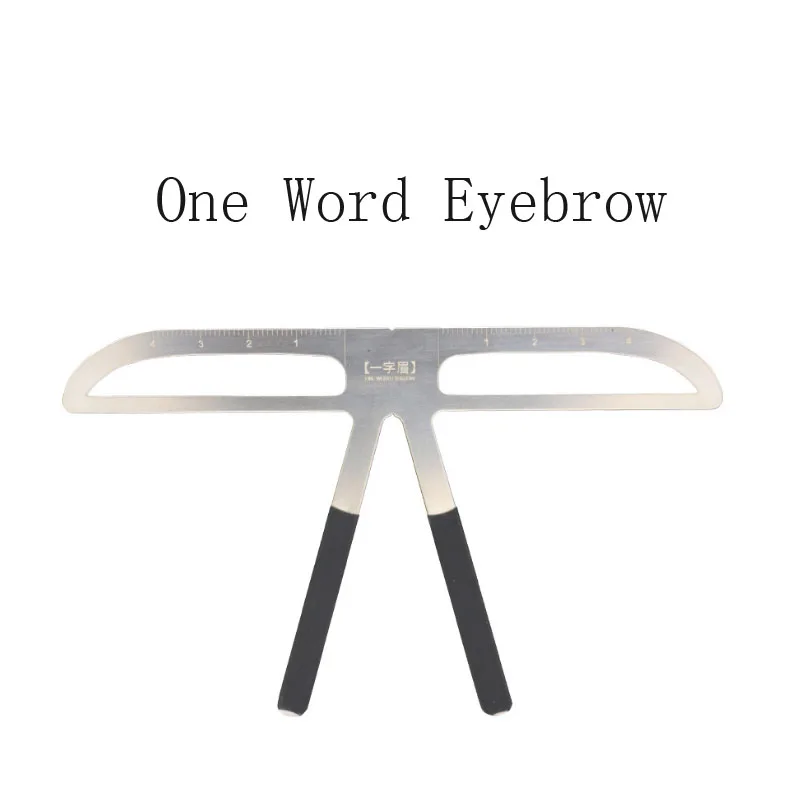 Трехточечная линейка для перманентного макияжа трафарет микроблейдинга