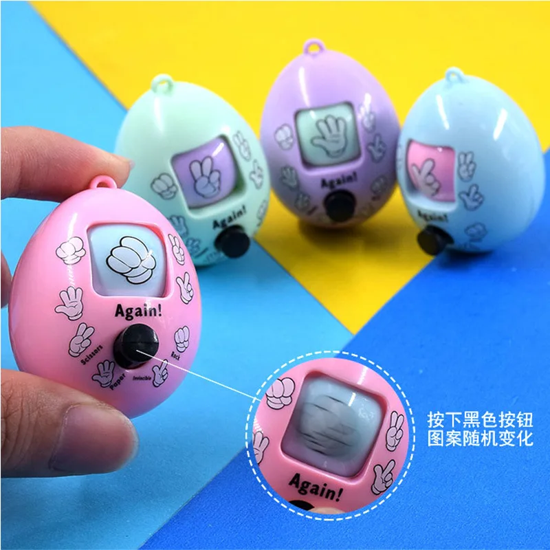 

Nostalgic Toy Scissors, Rock, Cloth Gesture Egg Mora PK Gesture Egg Children'S Educational Toy Mora Gesture Egg