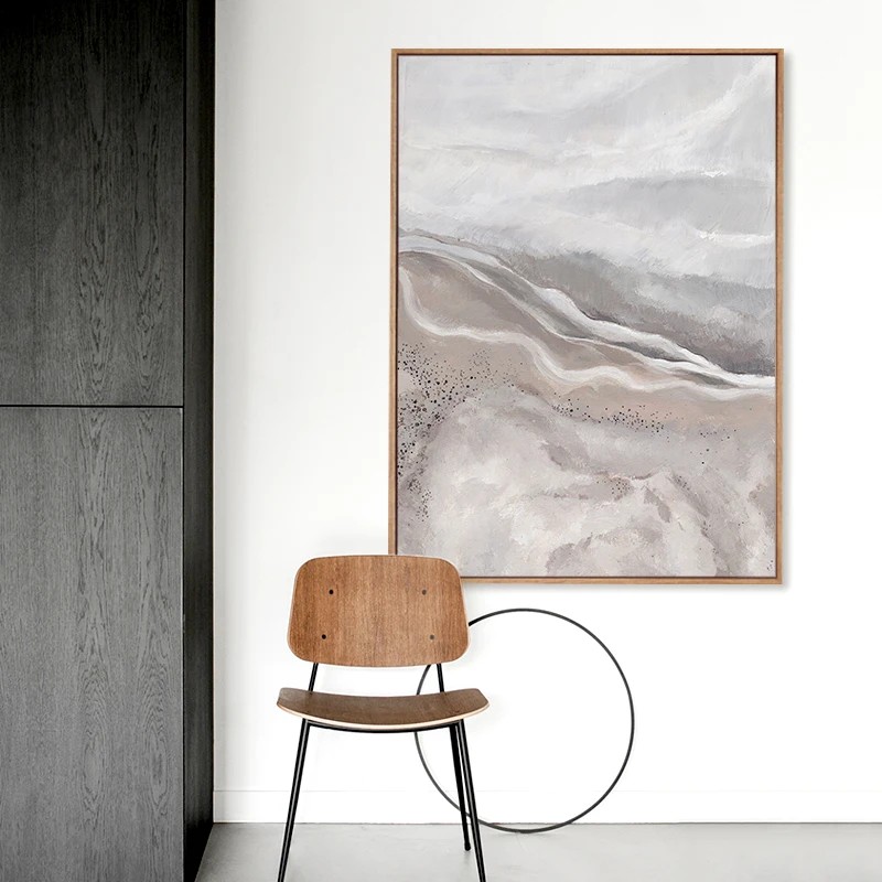 Nordic-Abstract-Sea-river-beach-Wall-Art-Canvas-Painting-pink-Retro-Poster-Print-Wall-Picture-for (4)