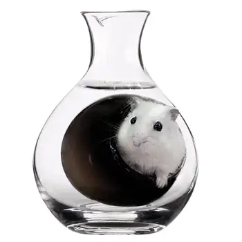 

Pet Hamsters Cooling Glass Summer Multifunctional Transparent Ice Bed For Small Chinchillas Hamsters High Quality Quick Delivery