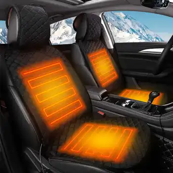 

12V Electric Car Seat Heated Cushion Cover Warn Seat Heater Warmer Winter Household Heating Seat Cushion Antiskid