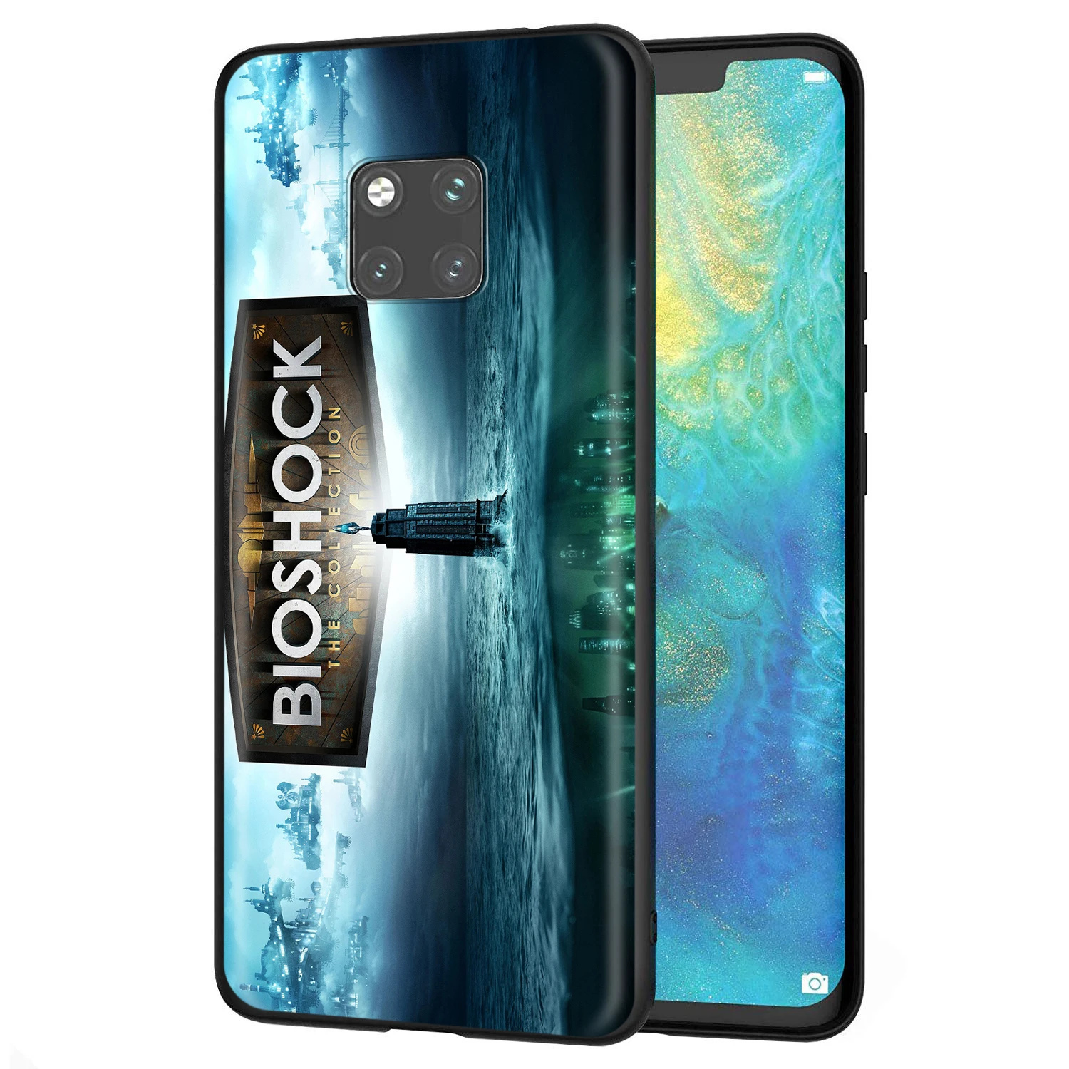 Чехол YIMAOC Bioshock для Huawei Mate 30 20 Honor Y7 7a 7c 8c 8x9 10 Nova 3i 3 Lite Pro Y6 2018 P30 P smart|Бамперы| |