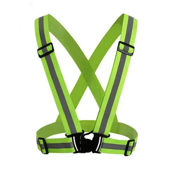 

Riding reflective vest protective strap elastic night running elastic safety reflective strap