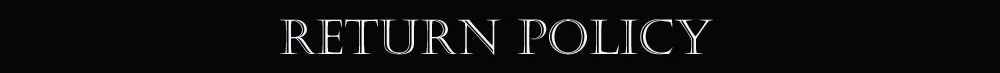return policy