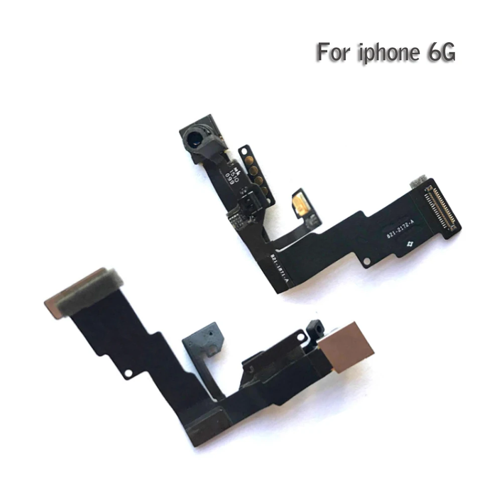 10 шт. для iPhone 5 5g 5c 5S 6 6G 6s plus светильник датчик приближения гибкий кабель с фронтальной камерой микрофон в сборе