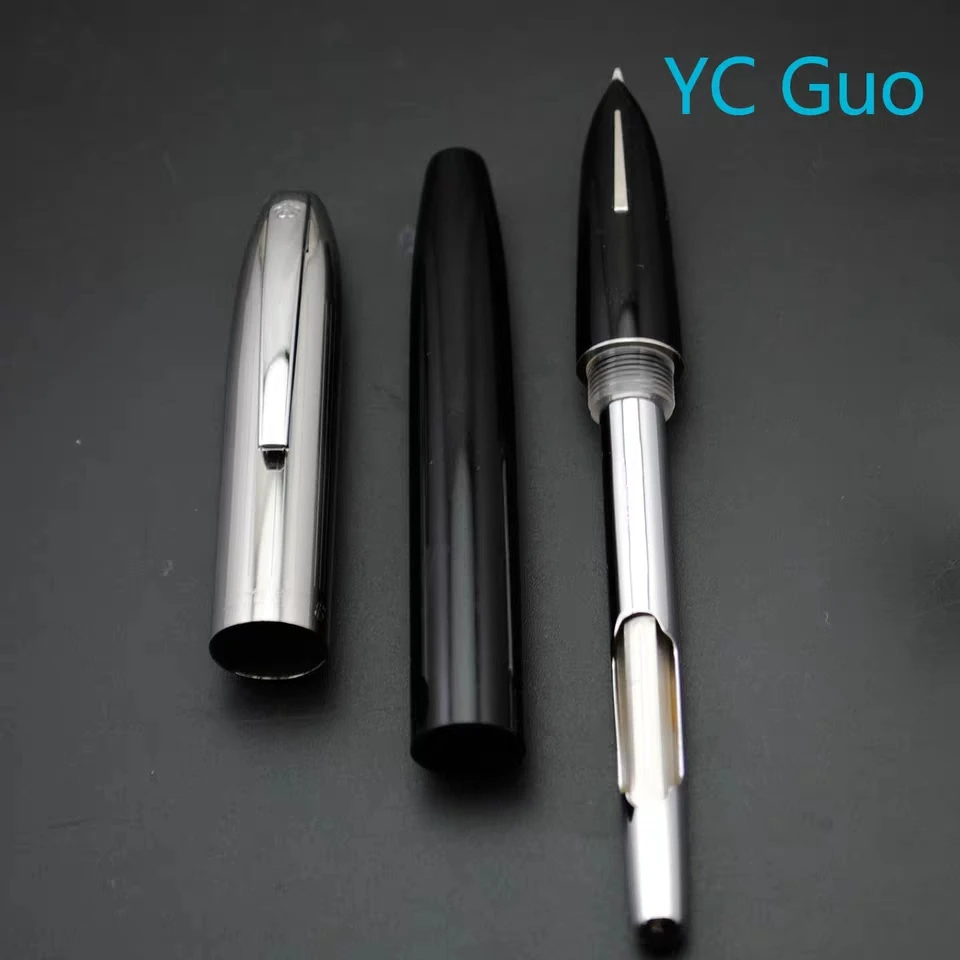 Shanghai-HERO-565-Fountain-Pen-Ink-Pen-Arrow-Mark-Stainless-Steel-Cap-Fine-Nib-Stationery-Office (2)