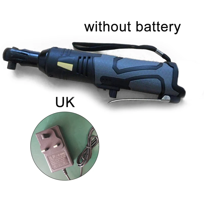 

Cordless Ratchet wrench Tools Charger Set 230RPM Repair 8000mah Rotary