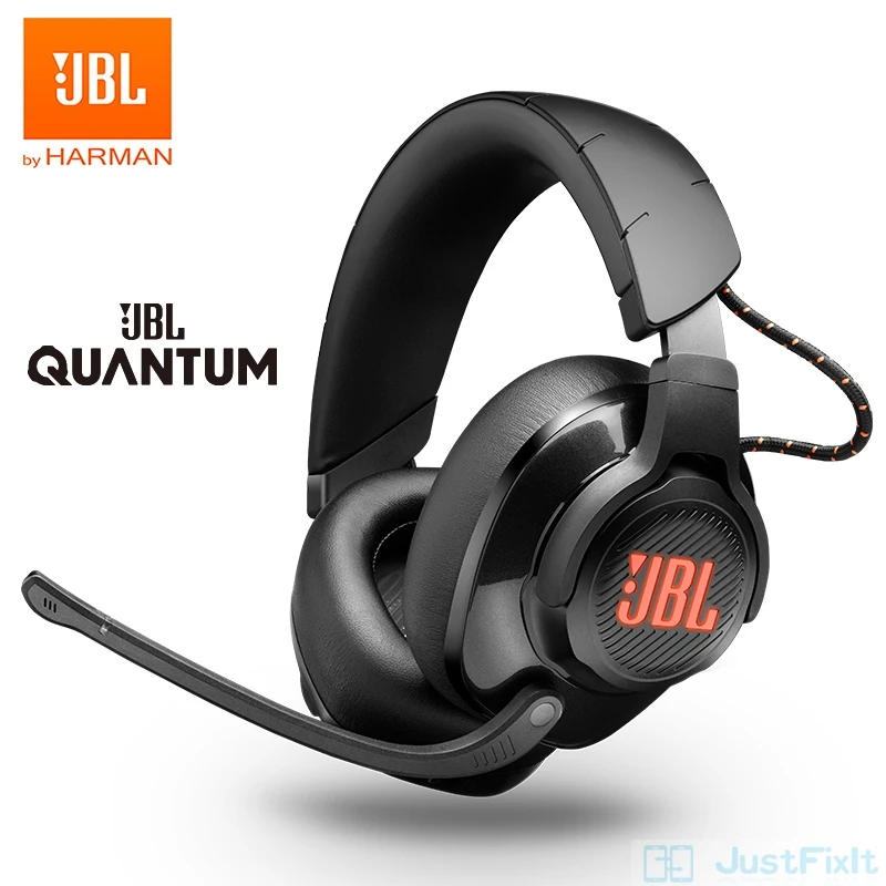 JBL Quantum 600 Over ear Gaming Headset ESports Headphone with Surround Sound Mic for PlayStation Nintendo Switch iPhone Mac VR