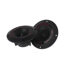 2PCSPiezoelectric Tweeter 3"Audio Speaker Treble Ceramic Piezo Loudspeaker PA/DJ Tweeters Replacement Home Subwoofer Stage Sound