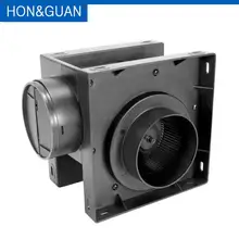 4 дюйма 110V рядный канальный вентилятор, выхлопной вытяжного вентилятора вентиляции и кондиционирования смешанного потока с низким энергопотреблением вентилятор для утяжки или тента для выращивания