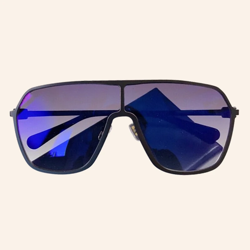 

Big Frame Goggle Sunglasses Luxury Fashion Trend Female Glasses Protection UV400 Lens Shade Vintage Oculos De Sol Feminino