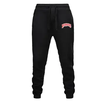 

Mens Pants Cotton Autumn Winter Gray Casual Funny backwoods printed Men Joggers Sweatpants Plus Size Black Trouser pantalon
