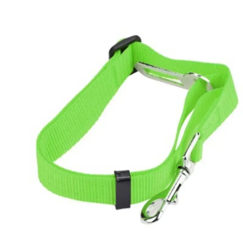 Pet Dog Cat Car Seat Belt Dog Seat Belt Dog Leash Vehicle Belt Adjustable Cushioning Elastic Reflective Safety Rope for Dog Cat 3