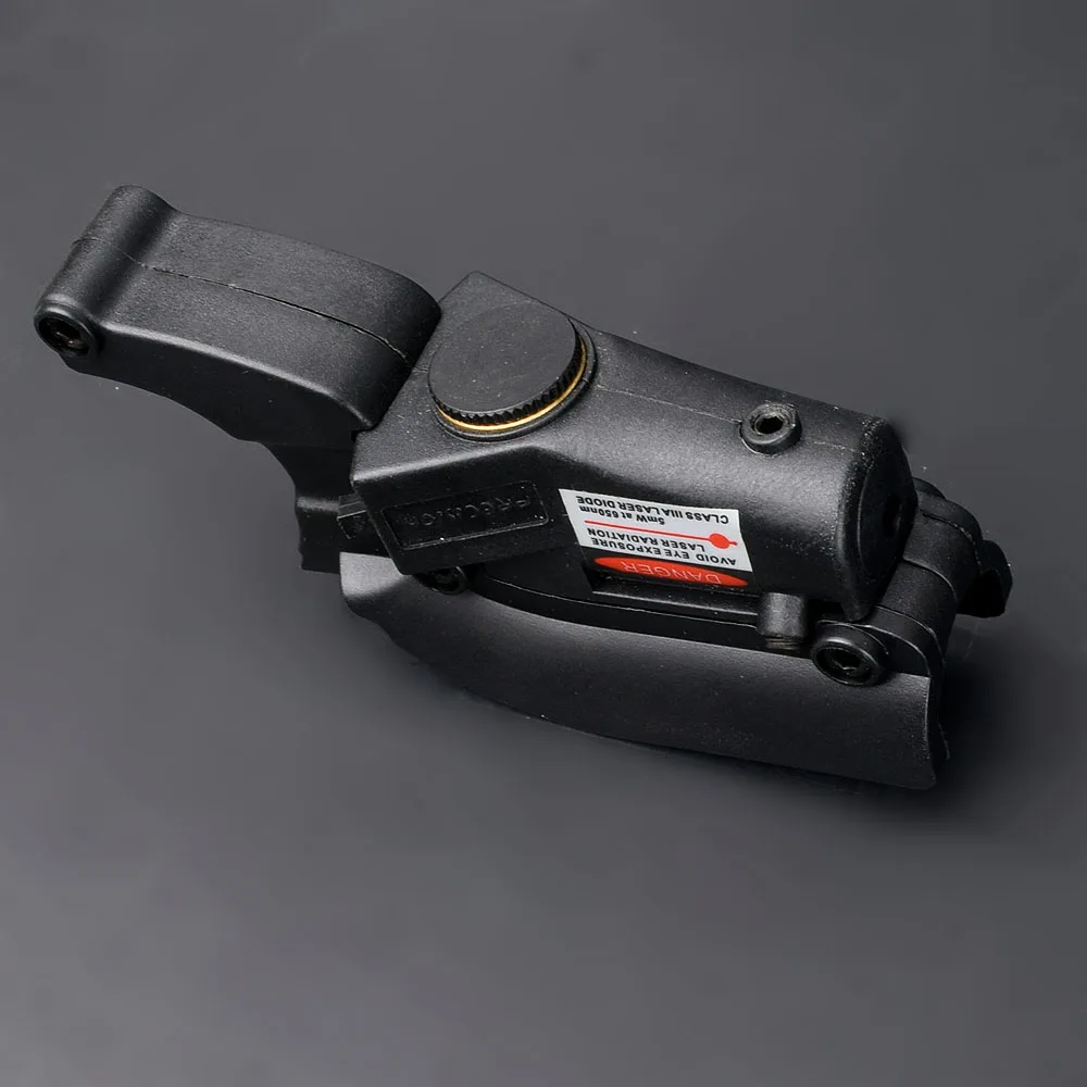 Тактический охотничий лазерный прицел с красной точкой 5 мВт компактный для