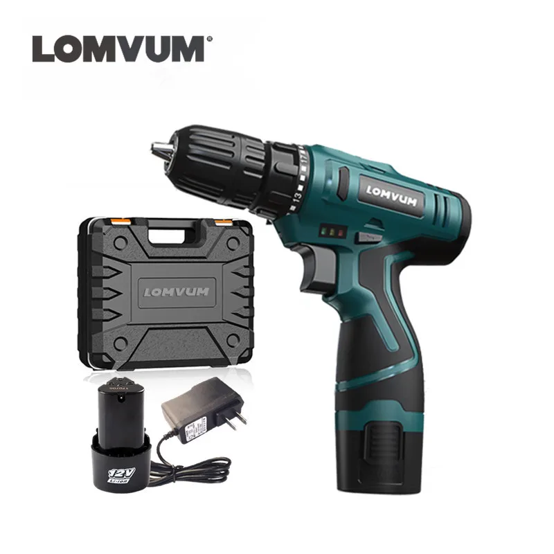 Electric Cordless Screwdriver Drill Power Tool Rechargeable Lithium Driver NEW