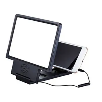 

Hd 3D Eye Protection Mobile Phone Magnifying Glass Screen Amplifier Video Amplifier With Speaker Audio Bracket