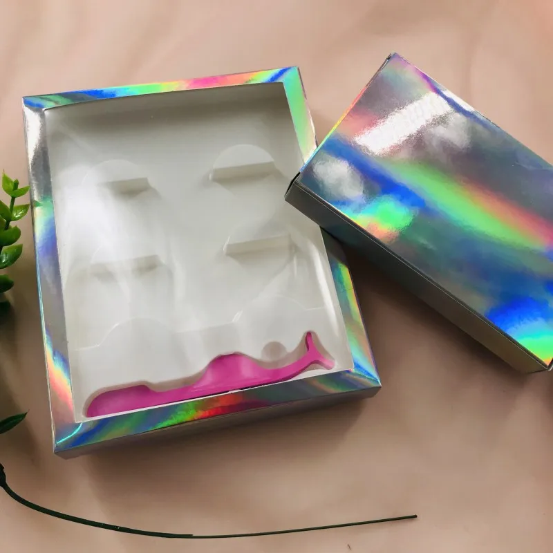 3 пары ресниц коробка с пинцетом довольно Высокое качество упаковка оптом 3D