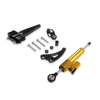 

CNC Aluminum Adjustable Motorcycles Steering Stabilize Damper Bracket Mount Kit For Honda cb650f 2014-2018 CB650F 2014-2018