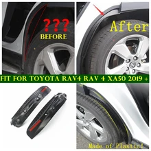 

Rear Wheel Eyebrow Eyelid Fender Arch Mud Mudguard Anti-scratch Protection Cover Trim Fit For TOYOTA RAV4 RAV 4 XA50 2019 - 2021