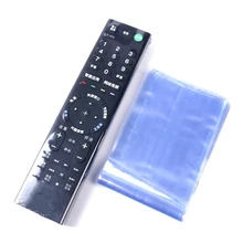 Film rétractable Transparent pour télécommande de télévision, 10 pièces/lot, étui de protection anti poussière pour télécommande