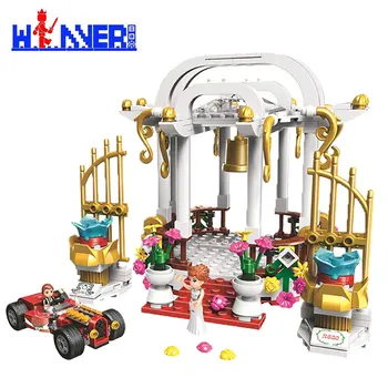 

City Street View Building Blocks Play House Compatible Educational Gifts Action Plastic Assembly Model Hobby Toys for Children