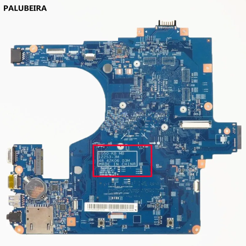 PALUBEIRA основная плата для acer Gateway NE522 E1-522 Материнская плата ноутбука NBM8111006 48.4zk0603m протестирована