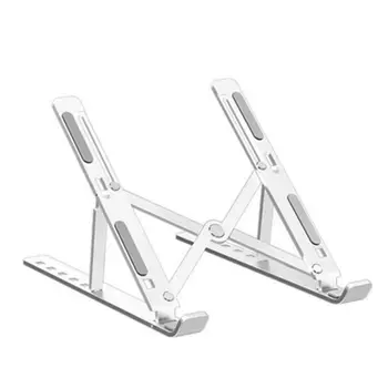 

6 Adjustable Height Laptop Stand Portable Foldable Tablet Stand Holder Desktop Mount for PC Computer Notebook