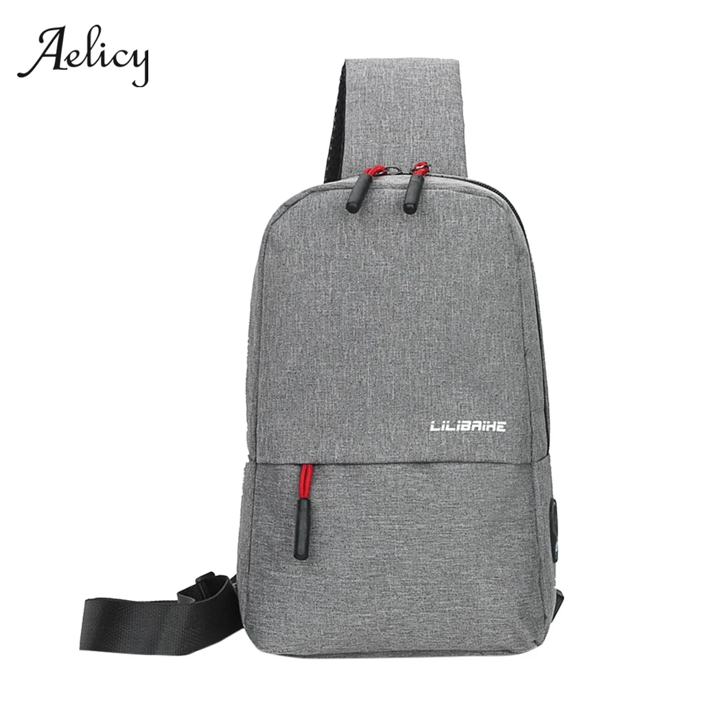 Aelicy холщовые нагрудные сумки Мужская сумка на одно плечо модная мужская повседневная сумка путешественника нагрудная сумка через плечо для подростка мальчика
