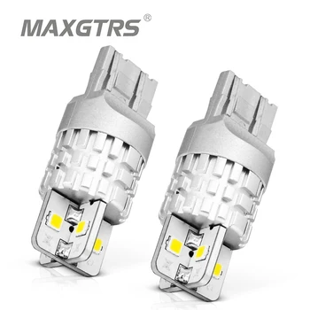 

2PCS T20 LED CANBUS 7443 7440 W21W W21/5W 3030SMD Auto LED Reverse Backup DRL Lamp Car Turn Signal Light Bulb 6000K White Red