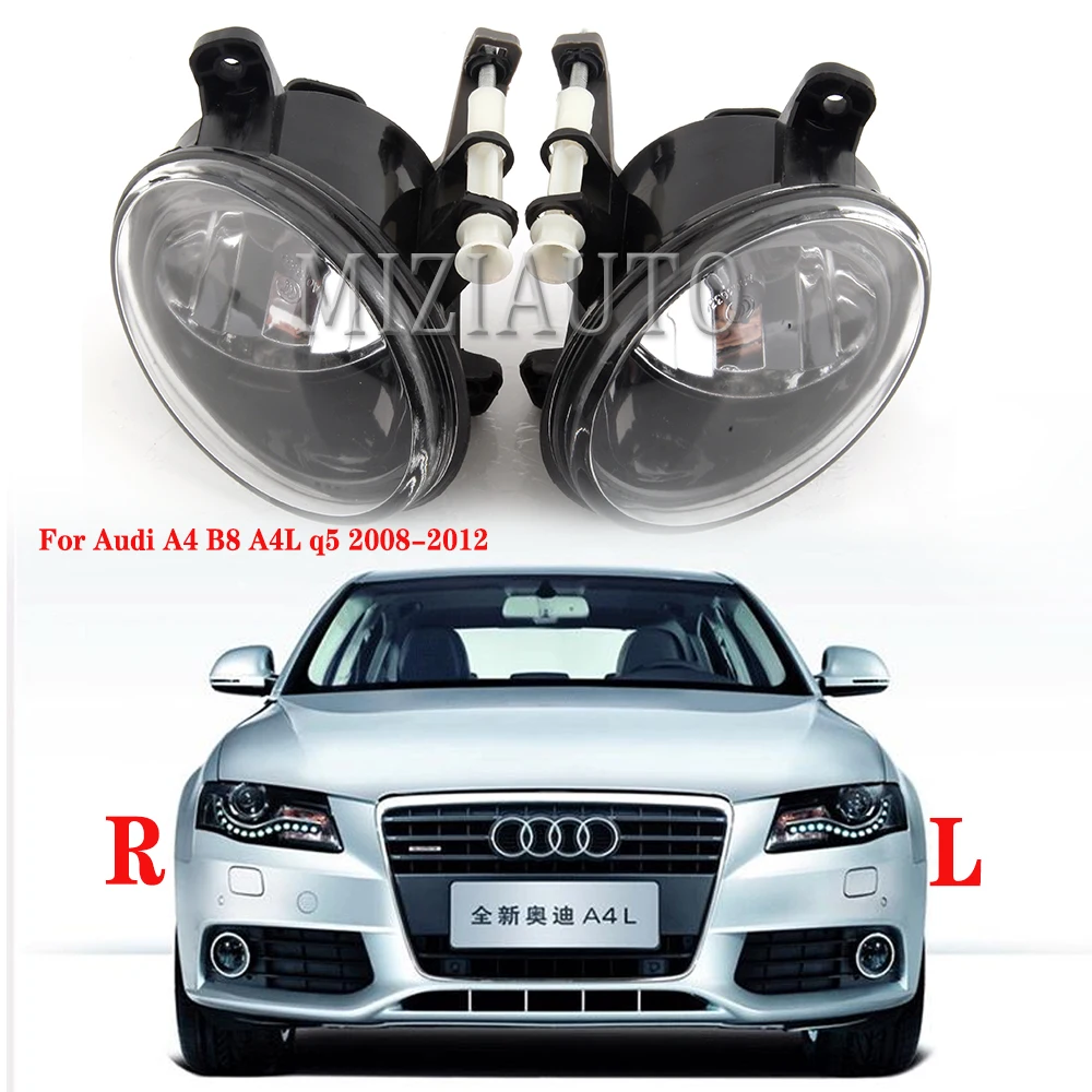 

Front LED Fog Lights For Audi A4 B8 S4 A4L Q5 Allroad 2008 2009 2010 2011 2012 2013 2014 2015 Car-styling Fog Lamp Foglights
