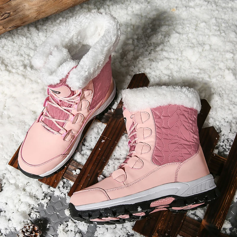 Women Classic Snow Boots Winter Warm Shoes Handmade Platform Shoes Womens Boots Ankle Botas De Mujer Size 42 Booties platform boots,winter boots,ankle boots