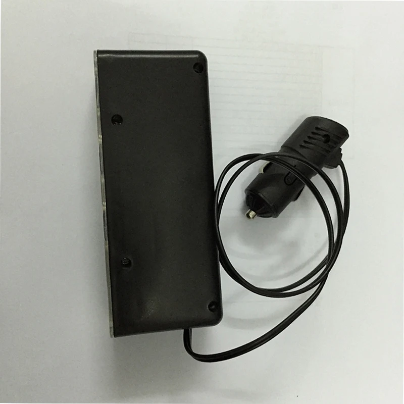 4 в 1 3 разветвитель прикуривателя 12 V/24 V автомобиль Мощность розетку постоянного тока адаптер с зарядка через usb Порты автомобиля Зарядное устройство