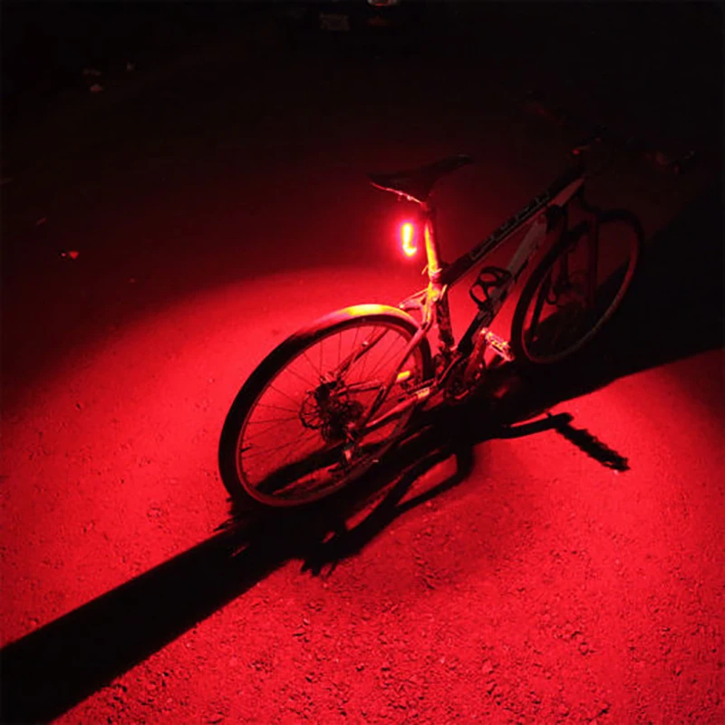 GUEE Bicycle Light Tail Tight Night Riding USB Charging Road Bike Mountain Bike Riding Rear Light Night Warning