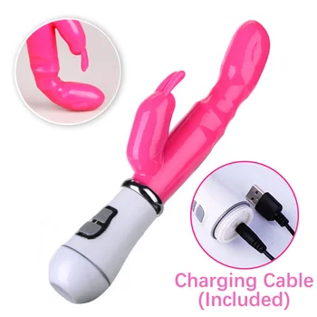 USB Charging 12 Modes G Spot Dildo Double Vibrator Female Masturbator Sexy Products Sex Toys for Women Adults 18 Machine Shop 3
