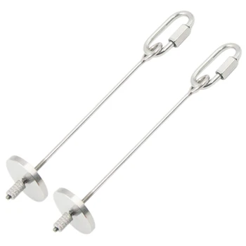 

Medium and Large Parrot Stainless Steel Fruit Fork Corn Apple Fork Bird Cage Accessories Bird Supplies Utensils