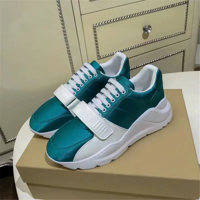 Donna Scarpe/женские кроссовки на танкетке; модные эспадрильи; chaussures femme; женская обувь на застежке-липучке; обувь на среднем каблуке; разноцветная обувь на толстой подошве - Цвет: aSShow