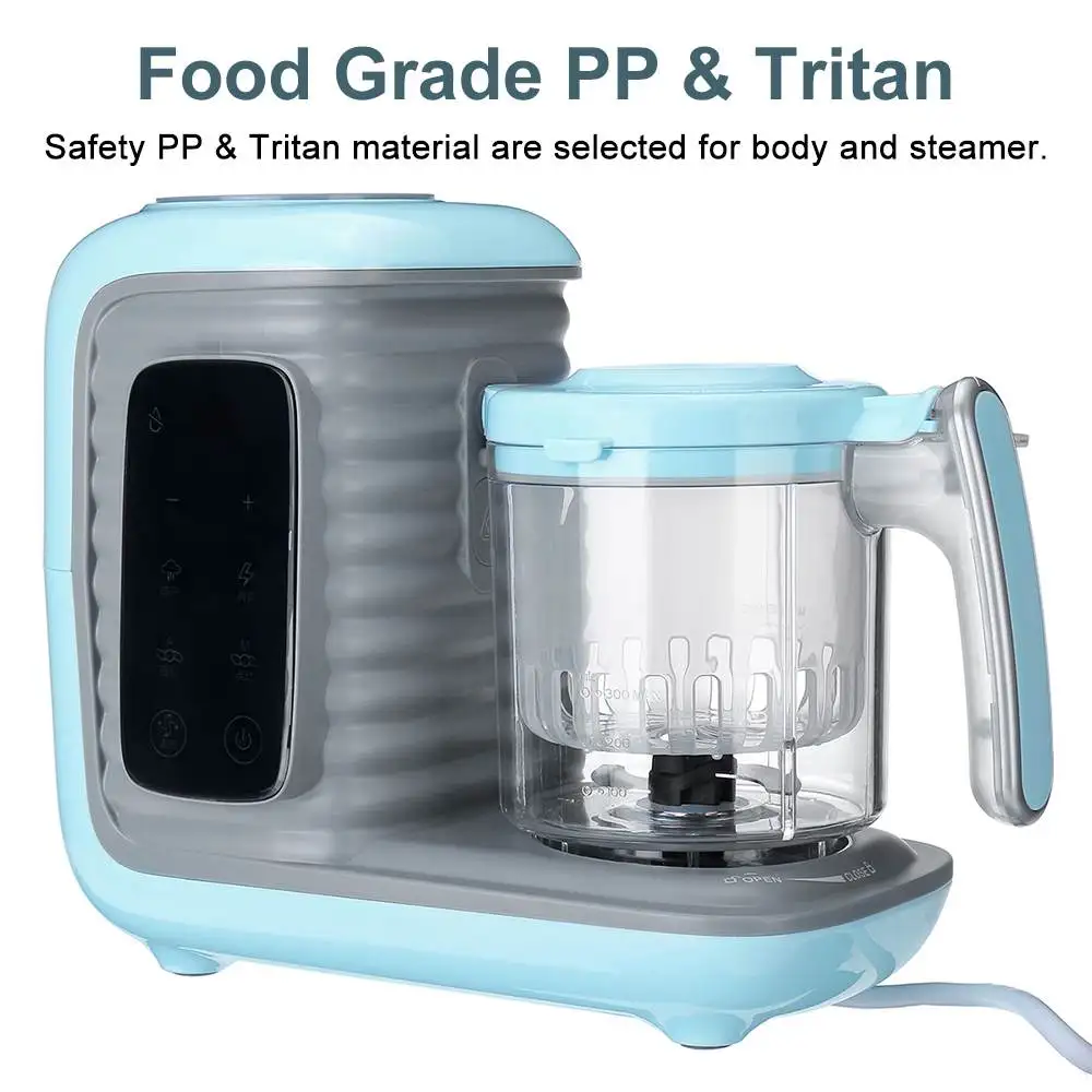 5 in 1 Baby Feeding Food Maker New Children Multi-function Baby Food Processor Smart Infant Milk Warm Baby Food Cooking Blenders