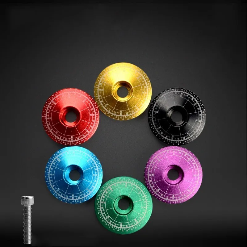 Bicycle bowl cover Bicycle Headset Caps 28.6mm Mountain Bike Stem Cycling Accessories Top Cap Cover