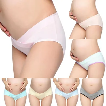 

Maternity Women's Panties Soft Cotton Pregnant Women Underpants Breathable Clothes for Pregnant Women Underwear Intimates Briefs