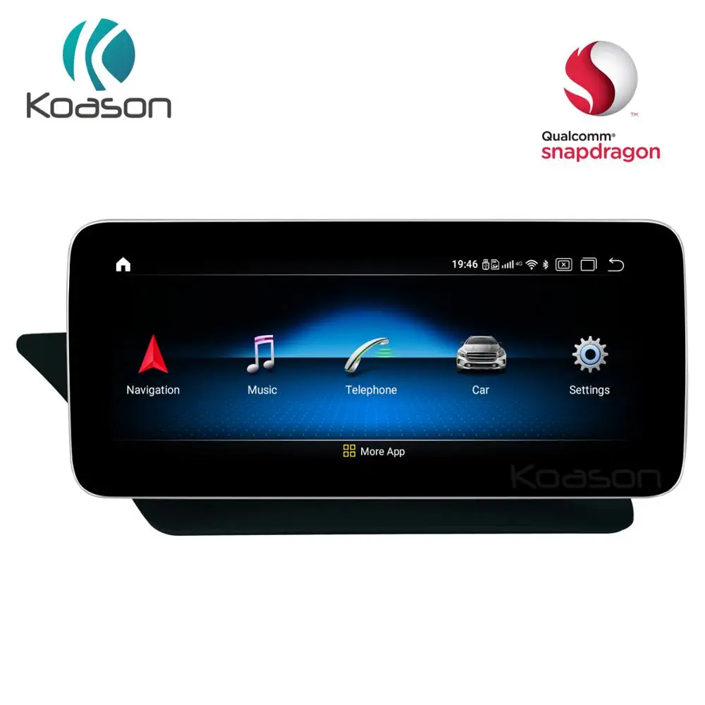 Android 10 0 Qualcomm 25 дюймовый экран Автомобильный GPS навигатор для Mercedes Benz E Coupe C207 A207