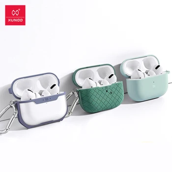 

Xundd For Apple AirPods Pro Case Kit Wireless Bluetooth Earphone Case Clear Plain Color Dust Guard For Air Pods Airpod 3 Cover