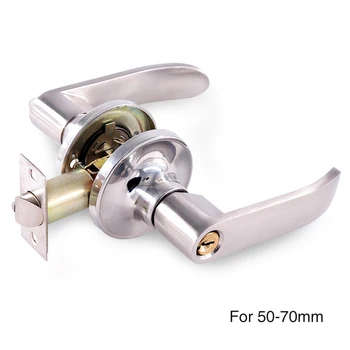 

Home Use Door Lock Tool Knob Ball Shape Stainless Steel Rustproof Handle Lever Passage Anti-Corrosion Entry Indoor Accessories