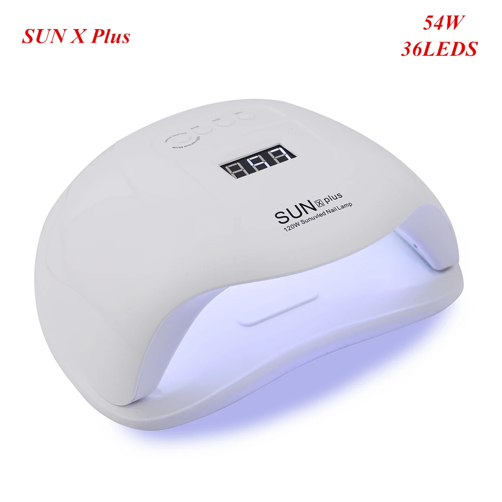 SUN X5 Max 80 Вт УФ светодиодная лампа для сушки ногтей с автоматическим датчиком ЖК-дисплей 45 светодиодный s Ультрафиолетовая лампа для ногтей для маникюра гель-дизайн ногтей инструменты - Цвет: SUN X Plus