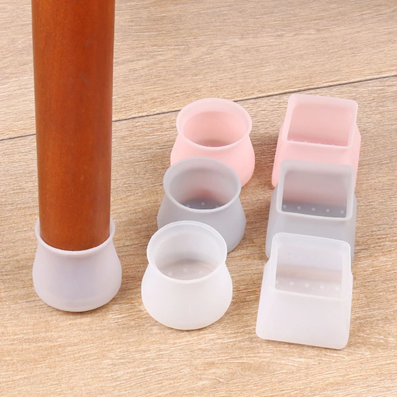 Мебель стол стул ноги пол крышка протектор колодки Нескользящие s защита ног