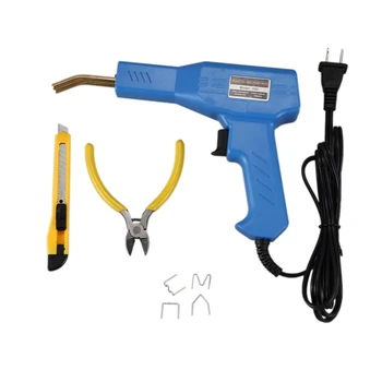 

US Plug,Plastic Welding Machine Garage Tool Heat Stapler PVC Plastic Repair Machine Car Bumper Repair Heat Stapler