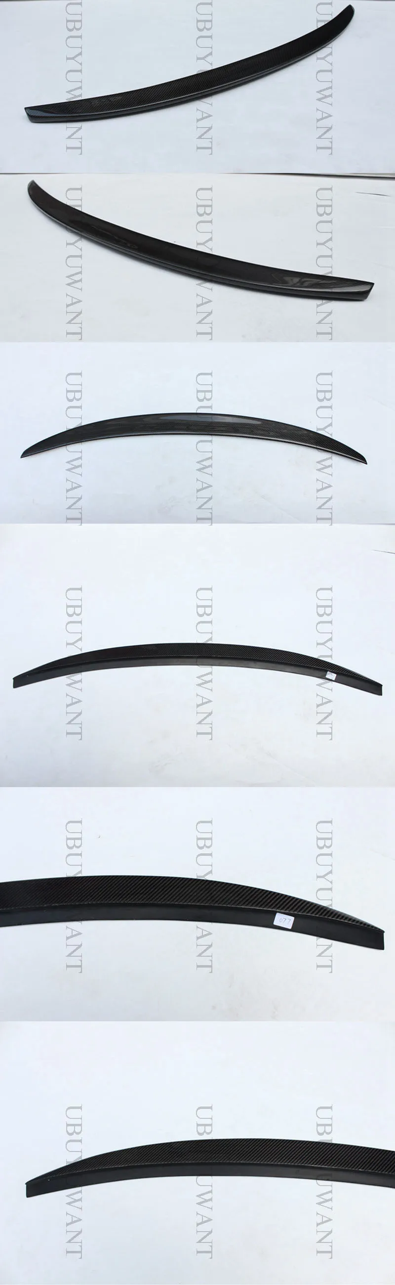 High Qiality Carbon Fiber Exterior Rear Trunk Spoiler Car Tail Boot Wing Decoration For Audi A5 2Door 2009