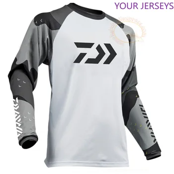 

2020 Autumn Winter daiwa clothing Dawa Men Fishing Shirt Breathable Hygroscopicity Keep Warm Anti-UV Fishing Clothing XS-5XL Ja