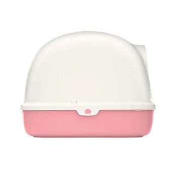 

Plastic Cat Sand Basin Super-sized Cat litter box Double Send cat litter Sealed with Covercat toilet lettiera gatto