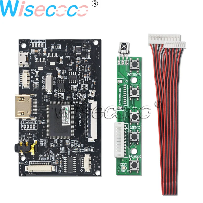 Wisecoco 8 дюймов ЖК-панель ips дисплей HJ080IA-01E с емкостным сенсорным экраном дигитайзер с HDMI LVDS USB плата контроллера