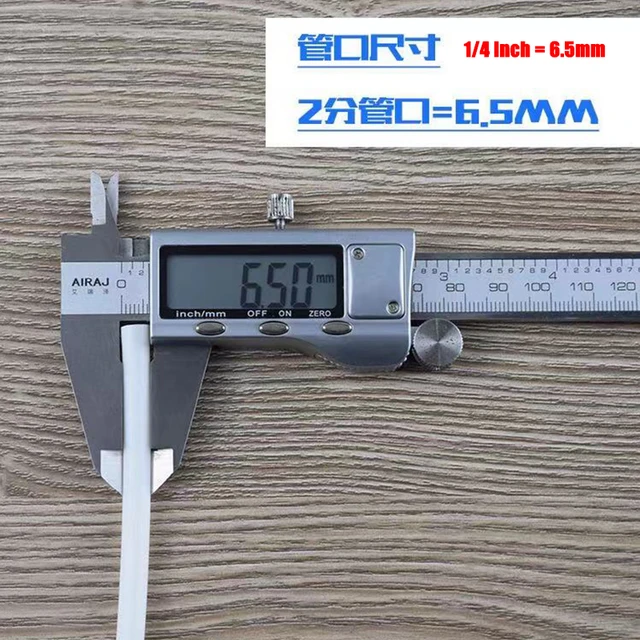 Heman Nagykereskedelem 1/4 "Pe Vízcső Ro Cső Vízszűrő Pe -Cső Ivóvízhez 100 M/Tekercshez - Image 3